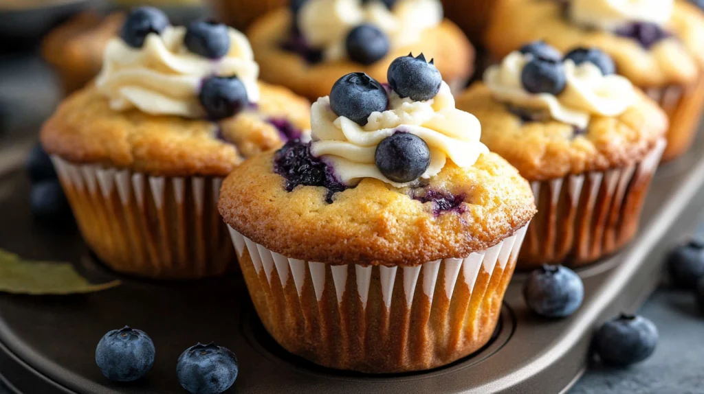 Delicious Homemade Blueberry Muffins