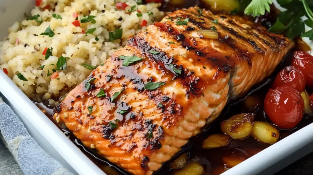 Honey Garlic Glazed Salmon Recipe – Sweet, Savory, and Ready in 20 Minutes