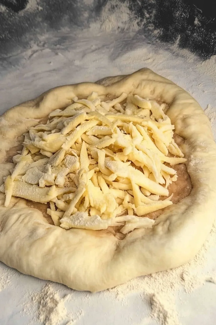 Air Fryer Calzones with pizza